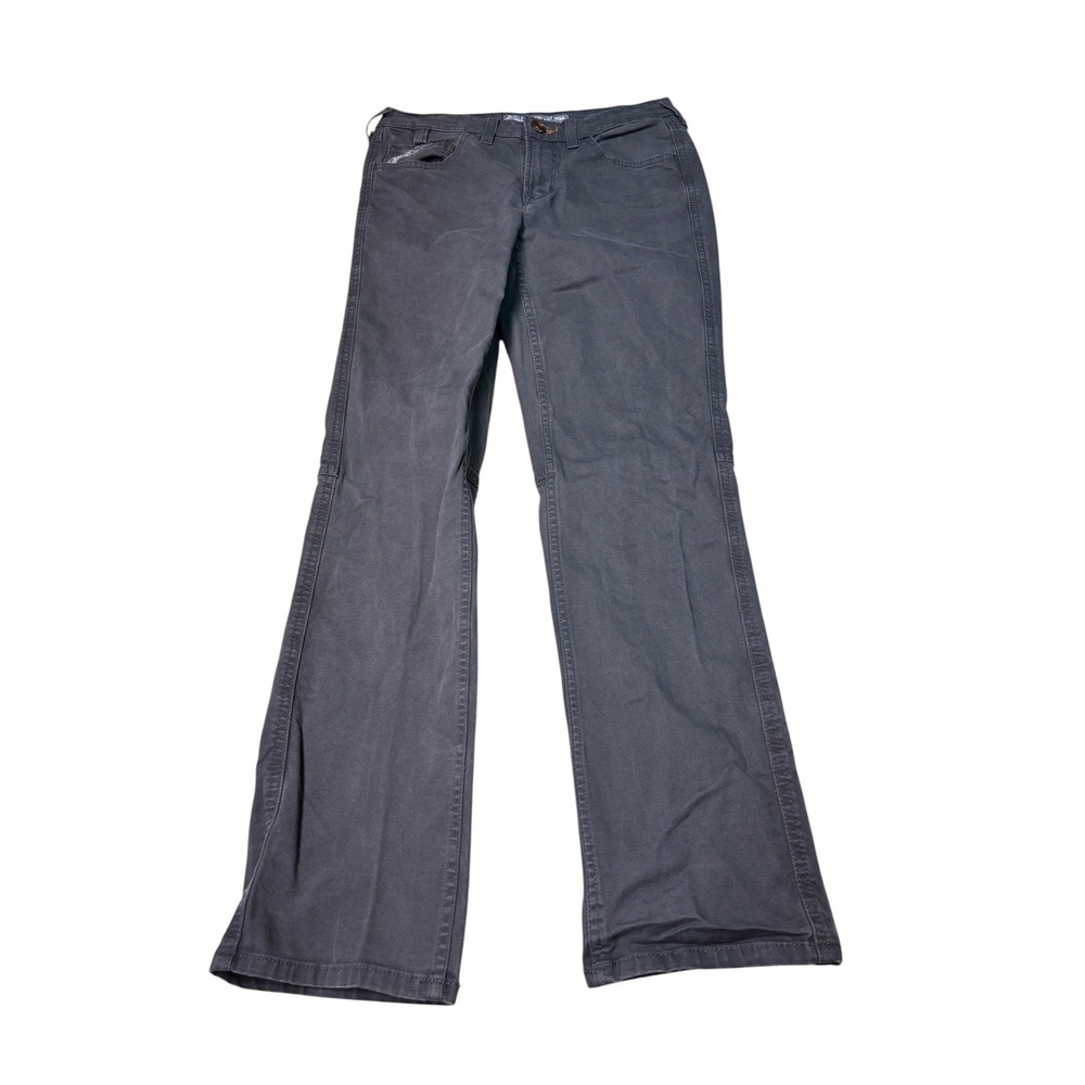 Ariat Rebar Made Tough Perfect Rise Straight Leg Pants Grey Womens W29 L30